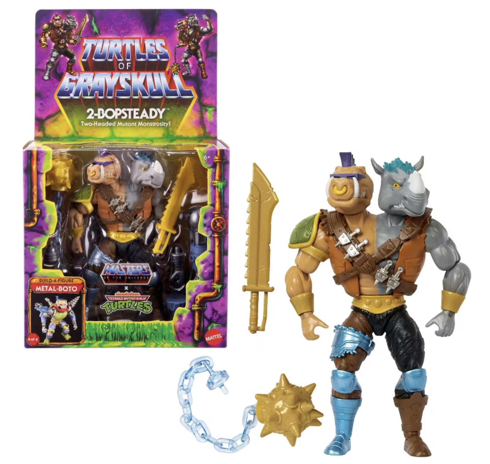 Masters of the Universe x Turtles of Grayskull 2-Bopsteady