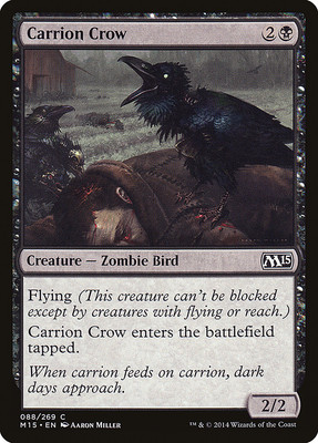 Carrion Crow | #88 | M15 | MTG | Regula· | LP