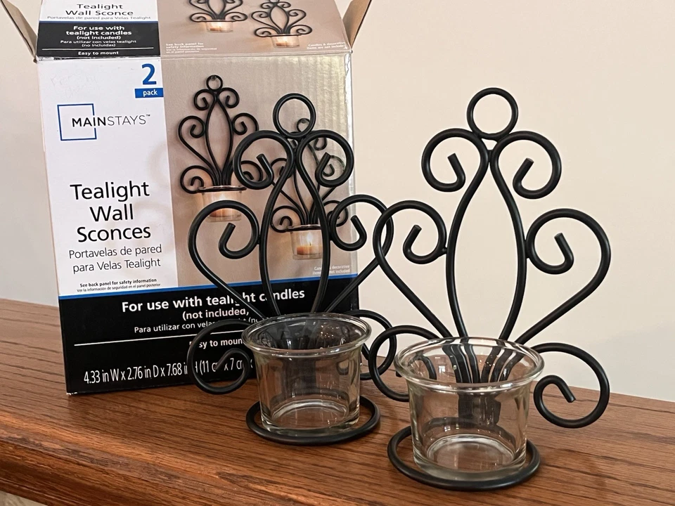 Apliques de pared con luz de té Foto 2 de 3