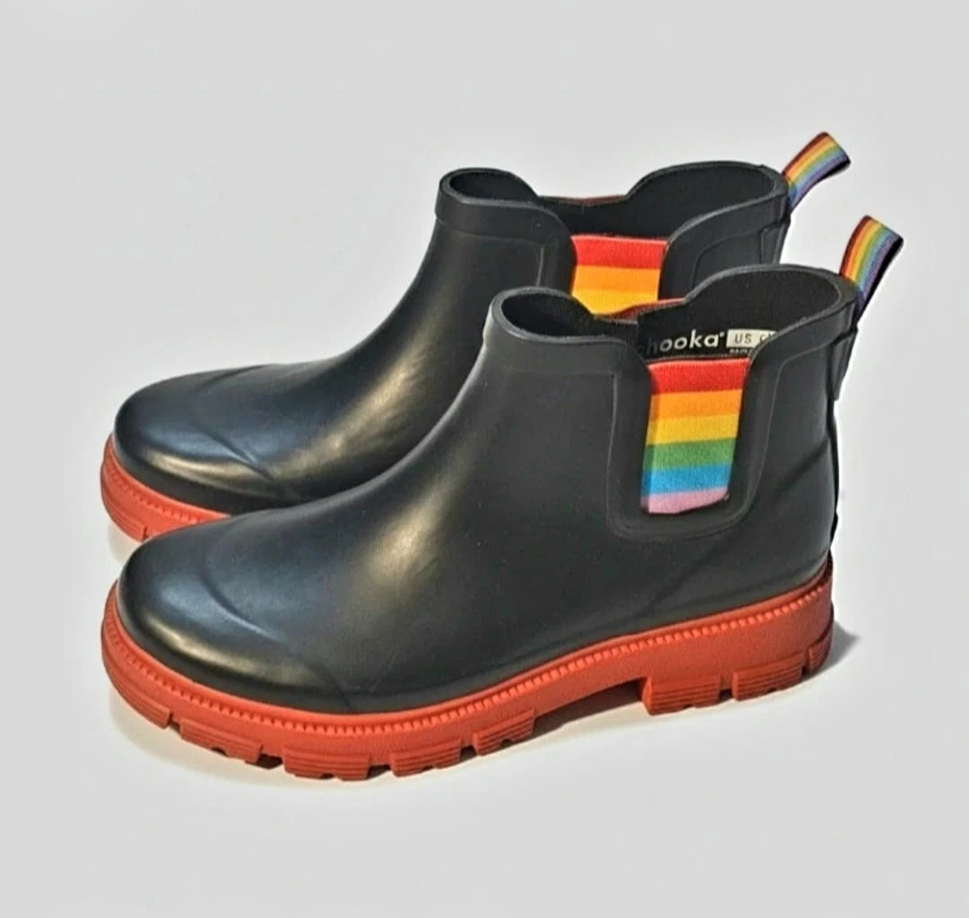 NEW LADIES WATERPROOF CHELSEA CHOOKA SLIPON SHORT ANKLE WELLINGTON BOOTS