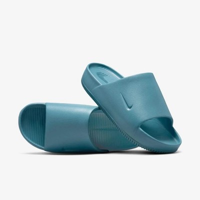 MENS NIKE CALM SLIDES_SMOKEY BLUE/SMOKEY BLUE-SMOKEY BLUE FD4116-005 UNISEX NIKE CALM SLIDES SMOKEY BLUE FD4116-005-SIZE Mens 12  main image 3