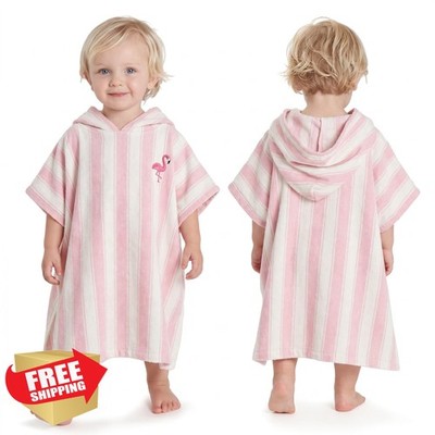 ZICOTO hooded towel pink small 0-3 yrs