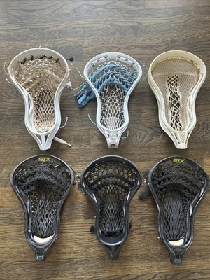 Lot of 6 STRIKE KING MARK 1 STX STALLION EVO WARP WARRIOR Lacrosse Stick Heads
