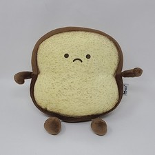 X-DOLLS Toast Slice Bread 9" Plush Novelty Funny Food Pillow Stuffed Toy
