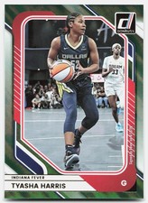 2026 Donruss WNBA #54 Tyasha Harris Green Lava Indiana Fever