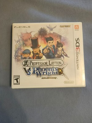 Professor Layton vs. Phoenix Wright Ace Attorney 3DS Brand New SEALED English