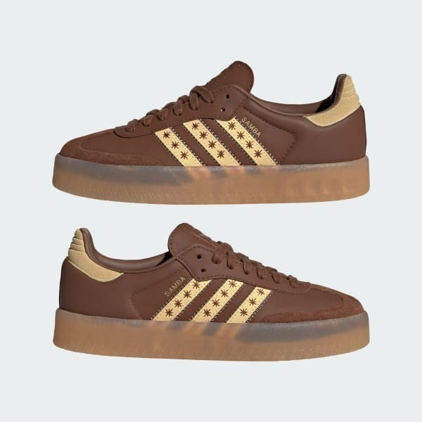 Adidas Originals Women's Samba - Preloved Brown/Orange Tint - JS3958 EX-ship