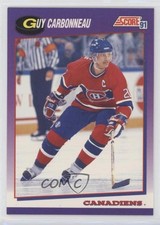 1991-92 Score American Guy Carbonneau #19 HOF 0b3