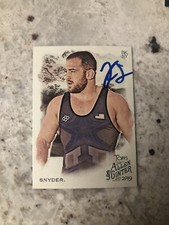 Kyle Snyder Autographed / Signed Topps Allen & Ginter Card -  Olympic Gold