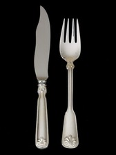 TIFFANY & Co. 925 Silber Fischbesteck Silberbesteck 6 Pers. Muschel; K118 1256