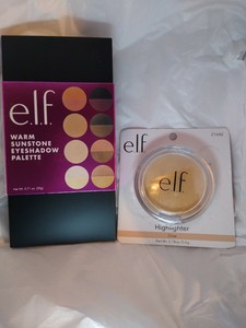 eyeshadow plus highlighter