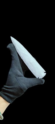 Natural White Quartz Arrowhead Spearhead 1 6'' Crystal Point Healing Stone