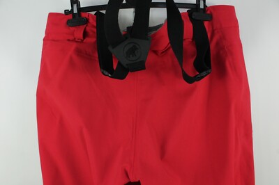 Mammut DryTech Red Insulated Snow Ski Winter Pants Mens 54 W38/L34