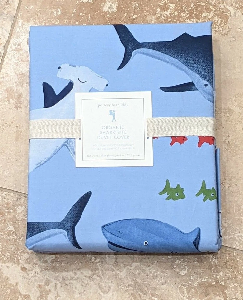 Pottery barn cheap shark sheets