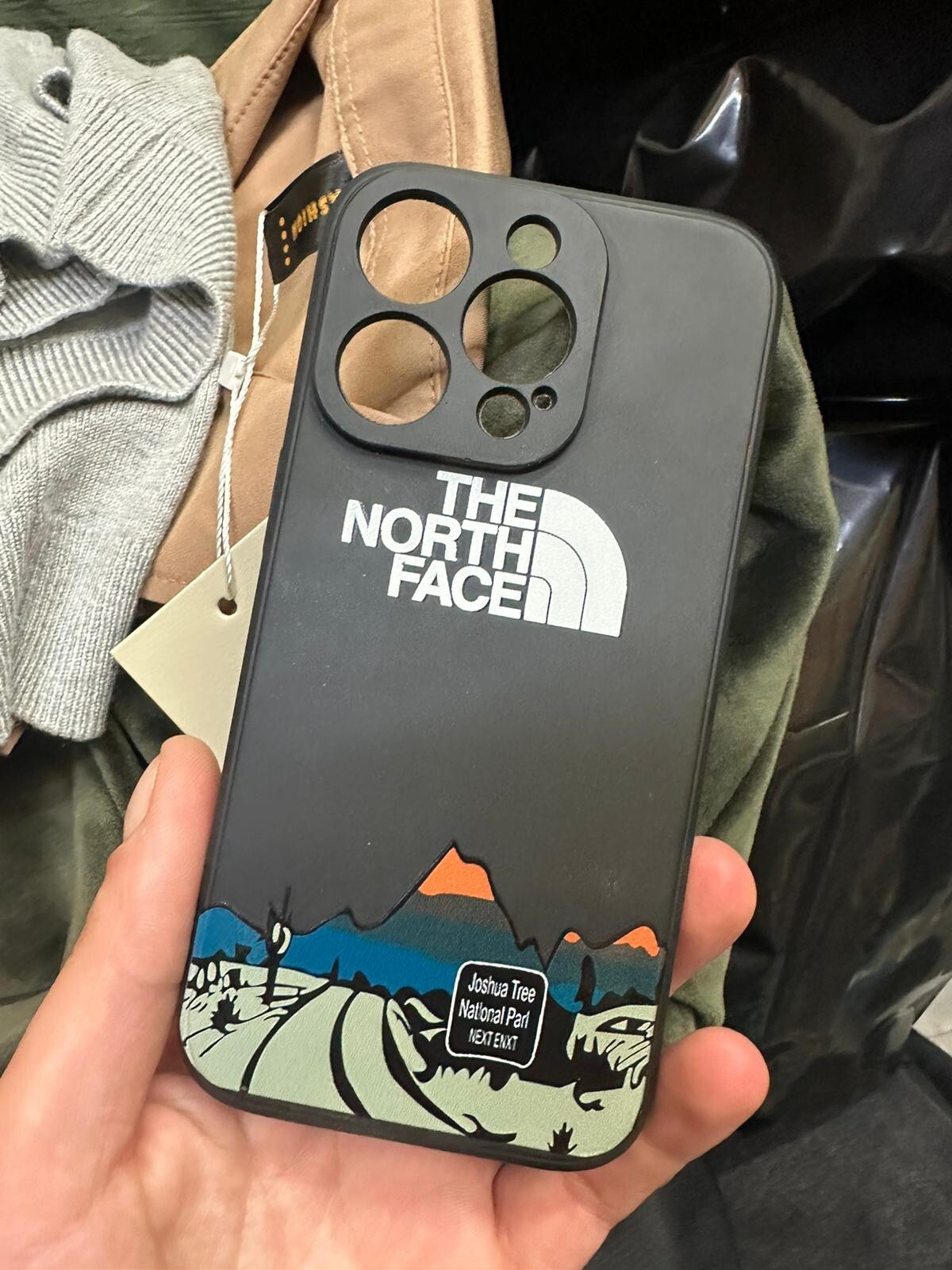 Custodia Cover Mascherina Telefono Per Apple IPhone The North Face 14 Pro