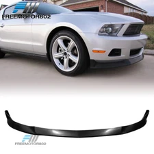 Fits 10-12 Ford Mustang V6 Front Bumper Lip Spoiler Splitter Kit PU