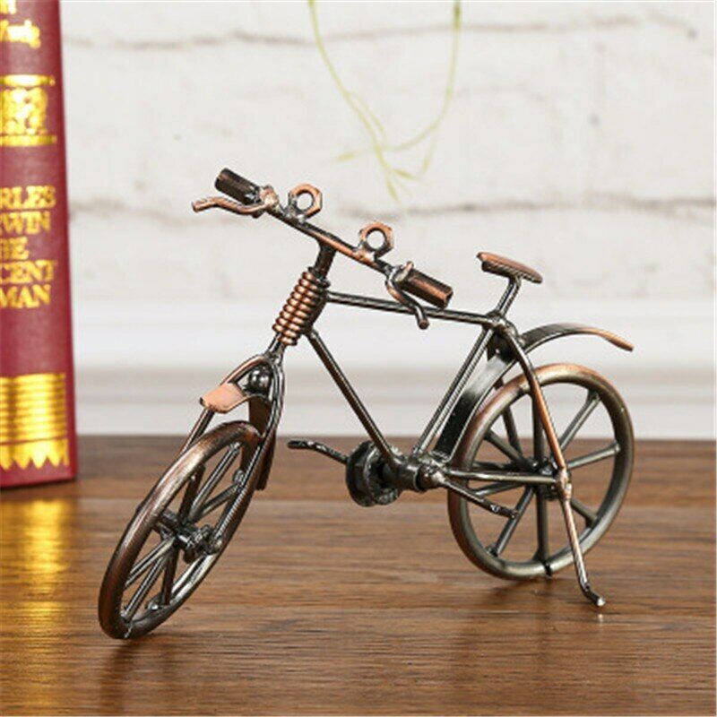 Model Metal Handicraft  Creative Iron Art Bicycle Ornaments Mini Home Decoration