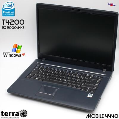 TERRA MOBILE 4440 NOTEBOOK LAPTOP WINDOWS XP GEFORCE 9300 1680x1050 15.4'' 250GB 