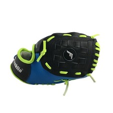 FRANKLIN RIGHT HANDED BLUE GREEN TEE BALL GLOVE 9" DEER TOUCH CONTOUR FIT SYSTEM