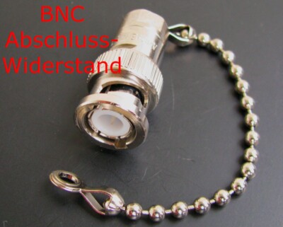 Amphenol BNC Abschlusswiderstand HF- & Koax-Steckverbinder 75/82/91/100 Ohm 