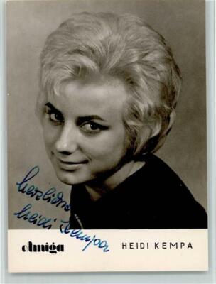 12087664-Heidi Kempa original autograph pop singer