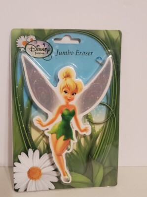 New! Disney Fairies Jumbo Eraser ~ Tinkerbell & the Pixie Hollow Games. 