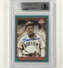 HOF Bobby Doerr autograph signed 2003 Fleer Fall Classics Red Sox card BGS BAS