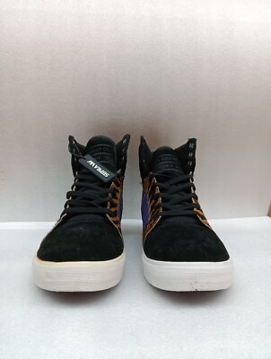 Supra Skytop Shoes Black/purple/tiger-white,