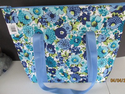 vera bradley plastic tote