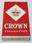 VINTAGE EMPTY 10 Cigarette Cardboard Box Crown Cork Tips London — photo 1