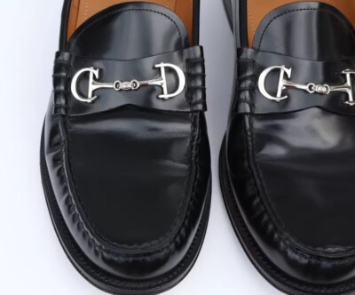 Christian Dior Horsebit CD Bit Logo Mens Loafers Size 44/US Christian Dior Horsebit CD Bit Logo Mens Loafers Size 44/US