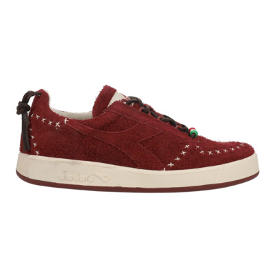 Diadora B.Elite X Pic X  Lace Up  Mens Red Sneakers Casual Shoes 170356-55011