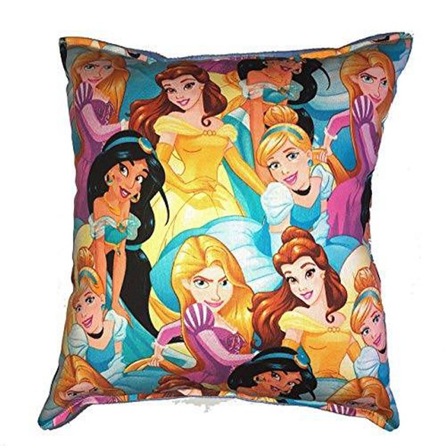 Disney Princesses Pillow Disney, Ariel , Belle , Cinderella, Rapunzel