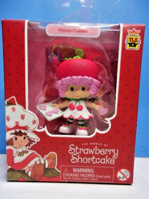 The World of Strawberry Shortcake CHERRY CUDDLER Mini Figure Series 2 Cheebee
