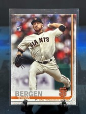 2019 Topps Travis Bergen Rookie RC #US40 San Francisco Giants