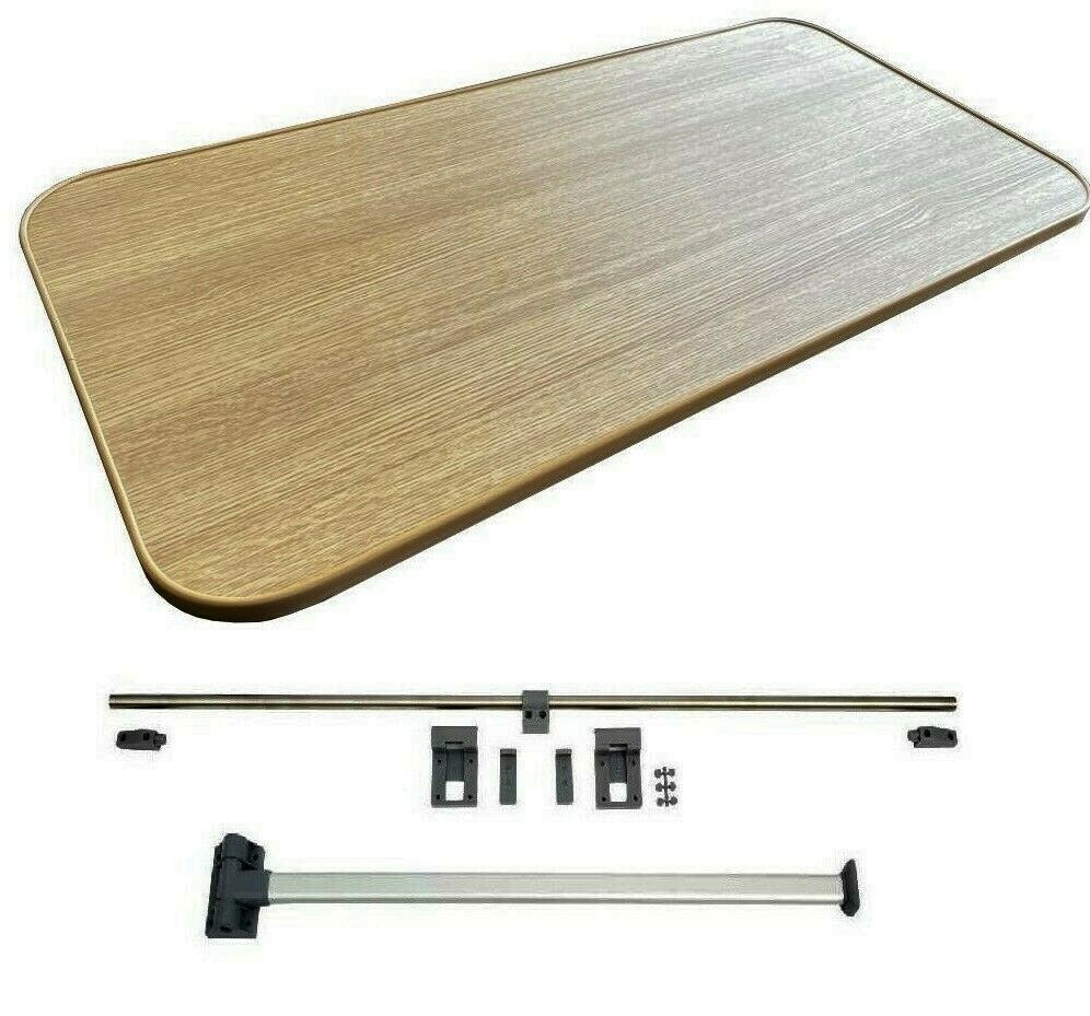 Kit de patas plegables para muebles autocaravana autocaravana Vivaro Trafic roble oscuro/roble