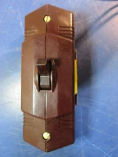 GE Brown Surface Wiring Mount 3 Way Switch GE7513-1