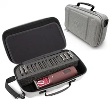 CM Hair Clipper Case fits 14 Barber Blades and One Trimmer - Travel Case Only