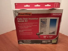 Frost King 84 in. x 110 in. Clear Plastic Patio Indoor Shrink Window Kit