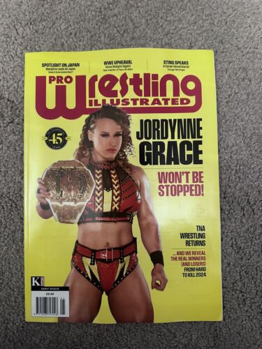 Pro Wrestling illustriertes PWI Magazin Mai 2024 Jordynne Grace UK exklusiv - Bild 1 von 3