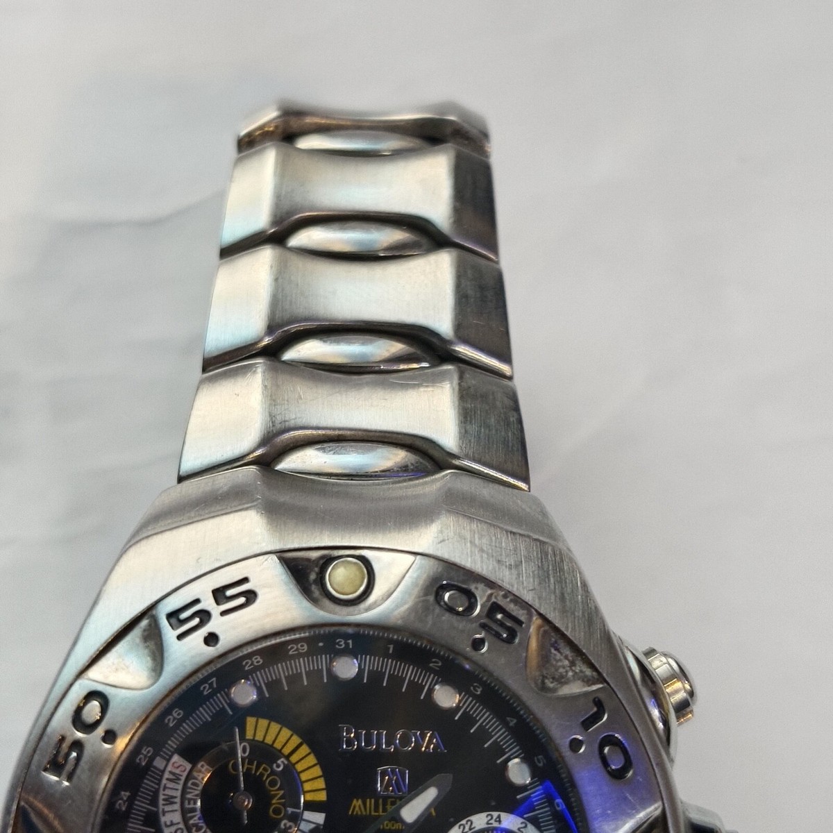 SPECIAL 96C10 BULOVA MILLENNIA PERPETUAL CALENDAR WATCH EB-2 SPECIAL 96C10 BULOVA MILLENNIA PERPETUAL CALENDAR WATCH EB-2