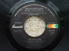 The Chi-Lites - The Coldest Days Of Our Lives - USA Jukebox EXCELLENT- 