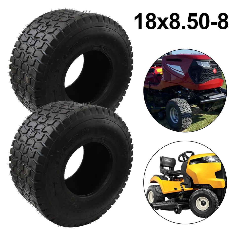 Reifen / Schlauch 18x8.50-8 für diverse Rasentraktor Aufsitzmäher Reifendecke - Bild 3 von 4