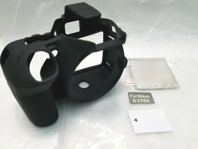 EasyCover Silicone Protection Cover For Nikon #D3500 Black