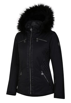 New Dare2b X Julien Macdonald Mastery Women s Ski Waterproof Jacket 12 Medium