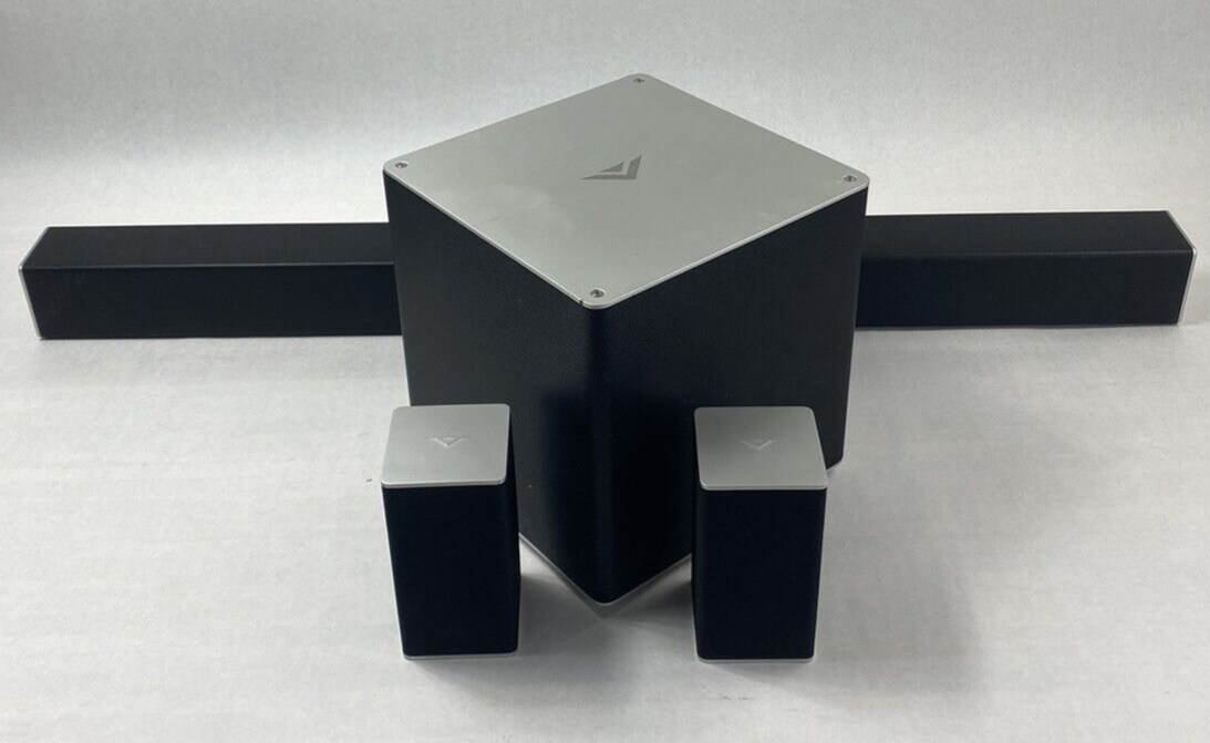 Vizio SoundBar with Wireless Subwoofer and Satellite Speakers SB 4051-C0 Tested-image