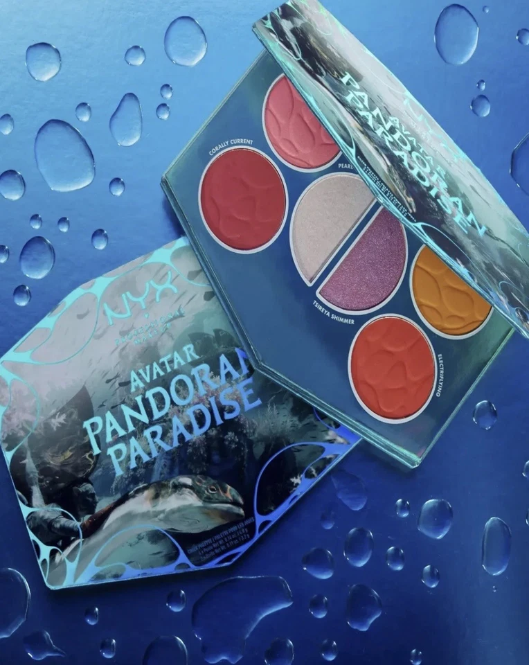 2 NYX PANDORAN PARADISE Avatar The Way of Water Cheek Palette Limited SEALED!!! - Image 3 of 4