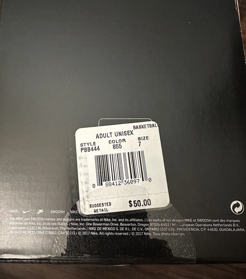 Nike Elite Championship Michigan University NCAA Game Ball Baloncesto 29.5” NUEVO Foto 3 de 3