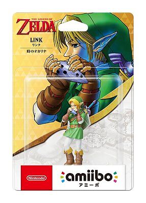 Nintendo amiibo The Legend of Zelda Ocarina of Time LINK 3DS Wii