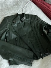 Womens Genuine Leather Motorcycle Jacket